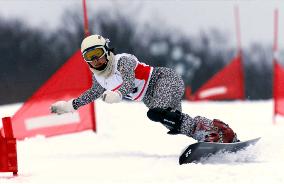 Schoolgirl Tsukamoto wins national snowboard title